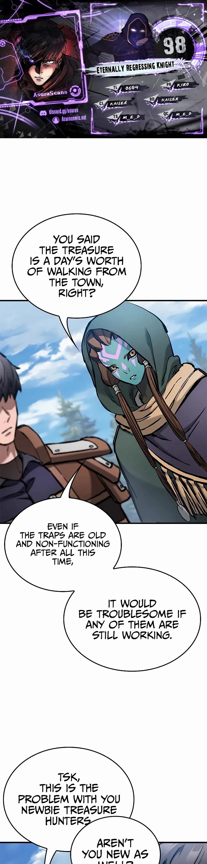 Eternally Regressing Knight Chapter 98 page 1 - Chapter 98