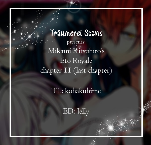 Eto Royale Chapter 11 page 1 - Chapter 11: Beneath the Cherry Blossoms [END]
