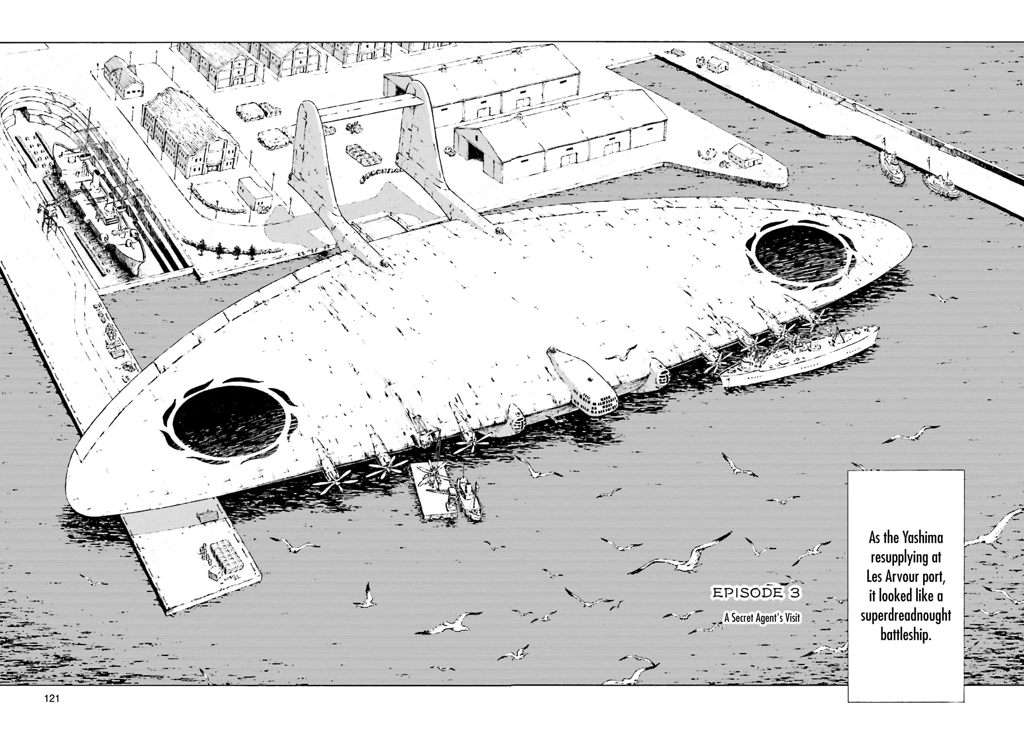 Etten no Sora Chapter 3 page 2 - Chapter 3: A Secret Agent's Visit