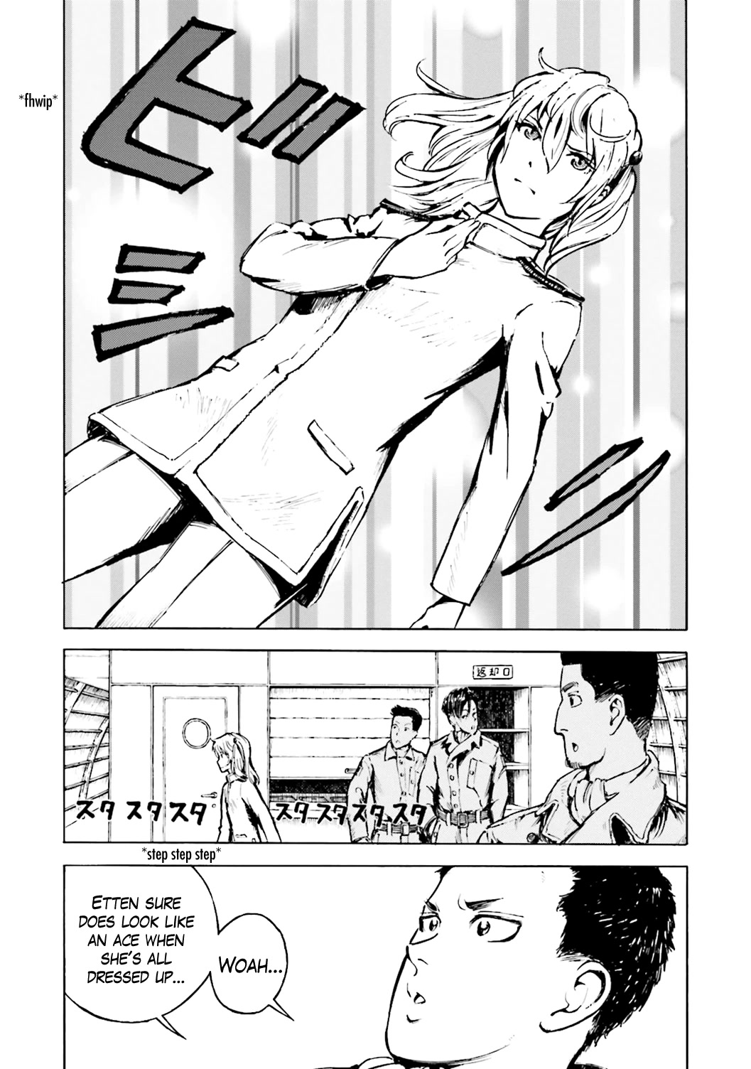 Etten no Sora Chapter 3 page 7 - Chapter 3: A Secret Agent's Visit