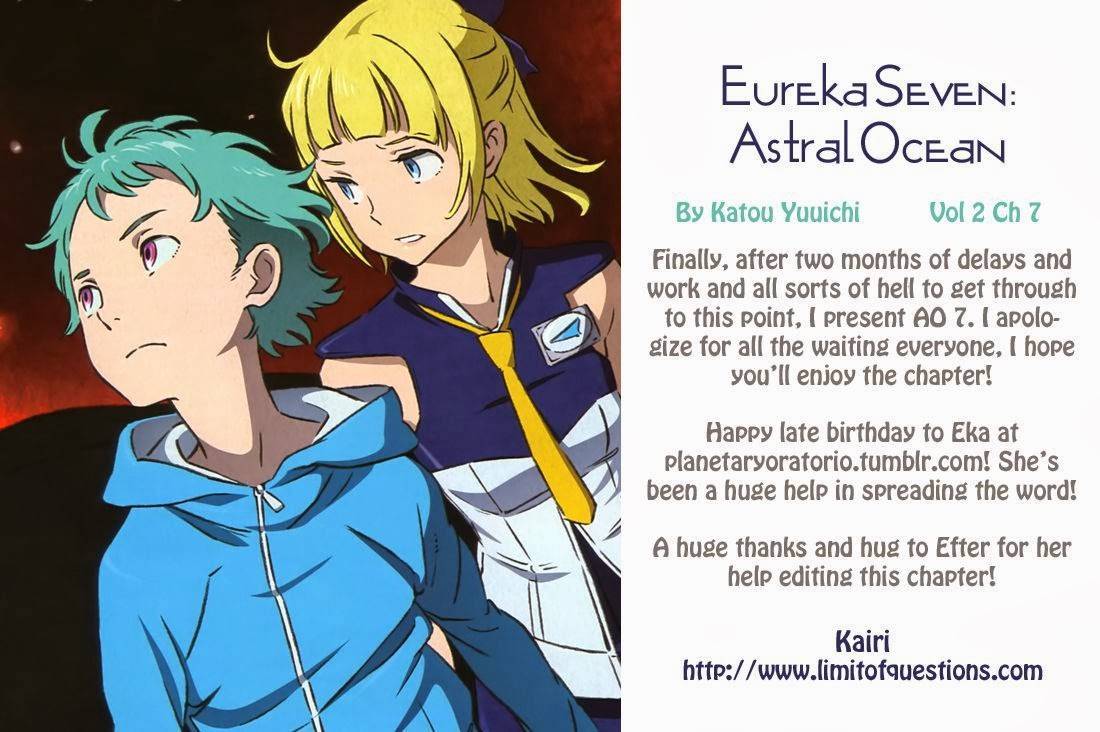 Eureka Seven AO Chapter 7 page 1 - Chapter 7