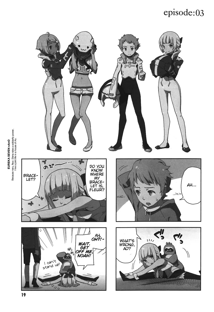 Eureka Seven nAnO Chapter 3 page 1 - Chapter 3