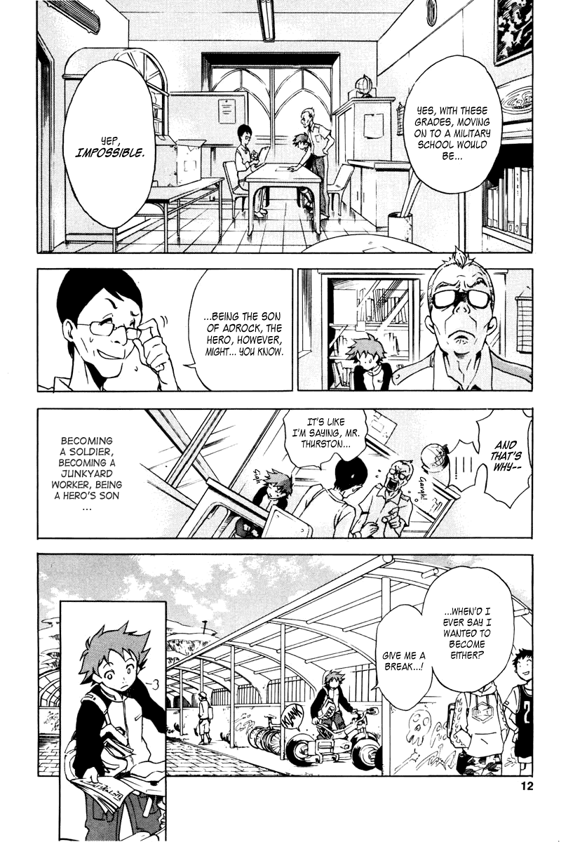 Eureka Seven Chapter 1.2 page 12 - Chapter 1 v2 : START TODAY