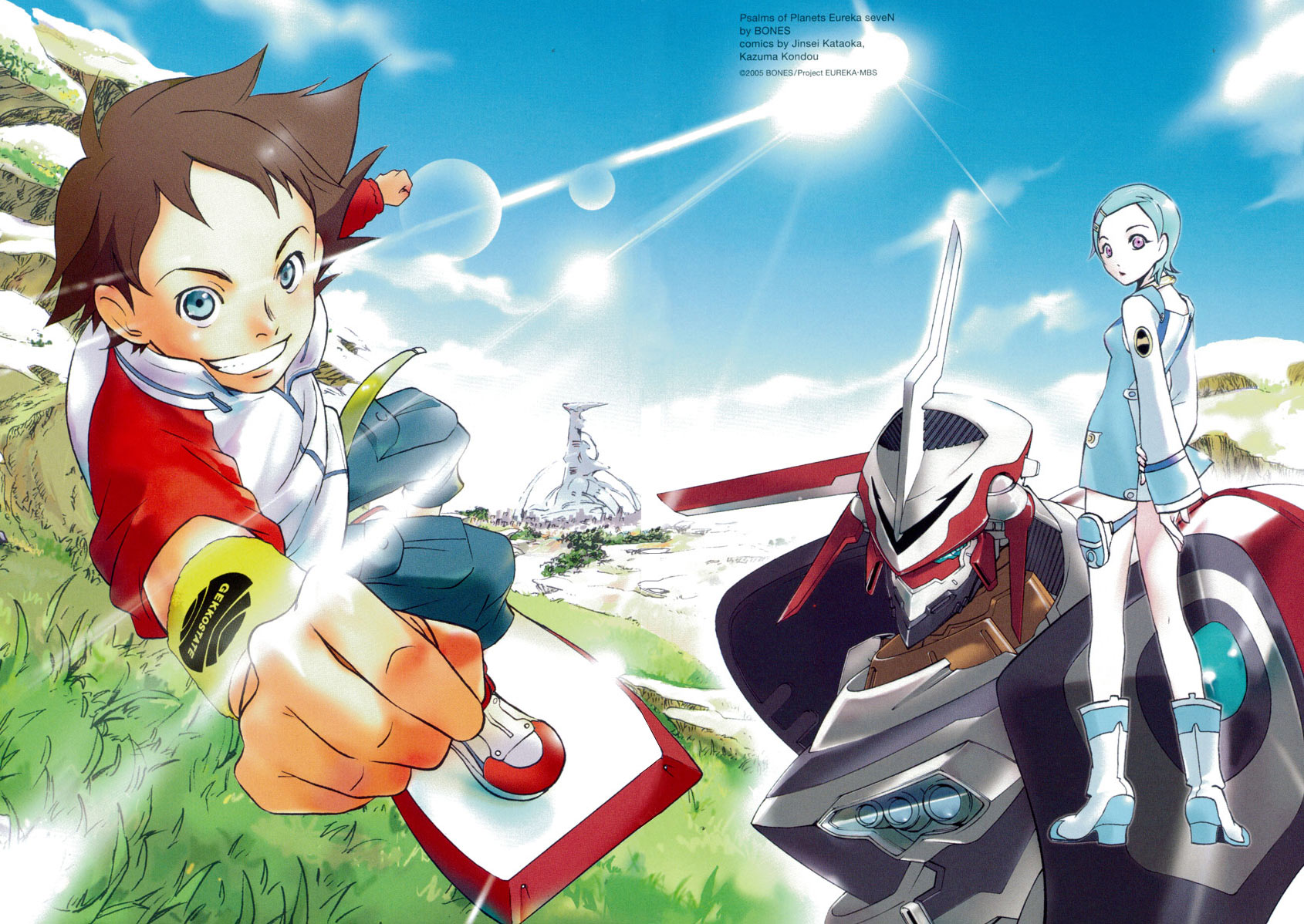 Eureka Seven Chapter 1.2 page 3 - Chapter 1 v2 : START TODAY