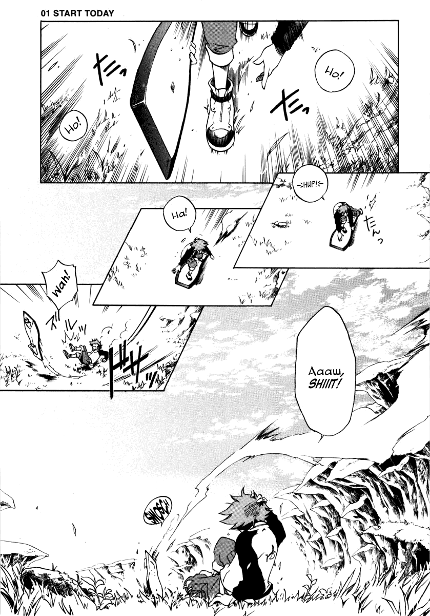 Eureka Seven Chapter 1.2 page 5 - Chapter 1 v2 : START TODAY