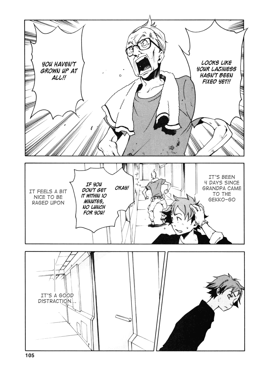 Eureka Seven Chapter 10.2 page 13 - Chapter 10 v2 : It is a child with adult alone alone
