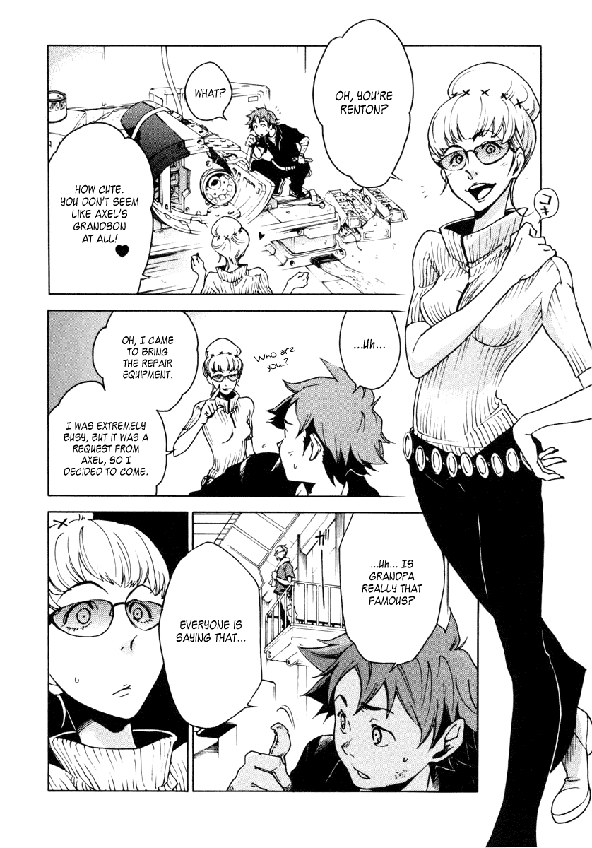 Eureka Seven Chapter 10.2 page 18 - Chapter 10 v2 : It is a child with adult alone alone