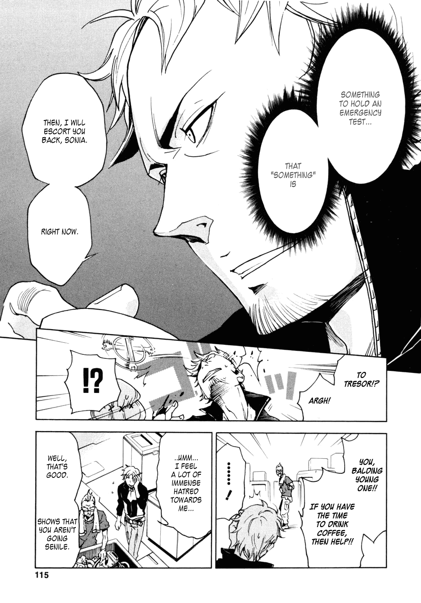 Eureka Seven Chapter 10.2 page 23 - Chapter 10 v2 : It is a child with adult alone alone