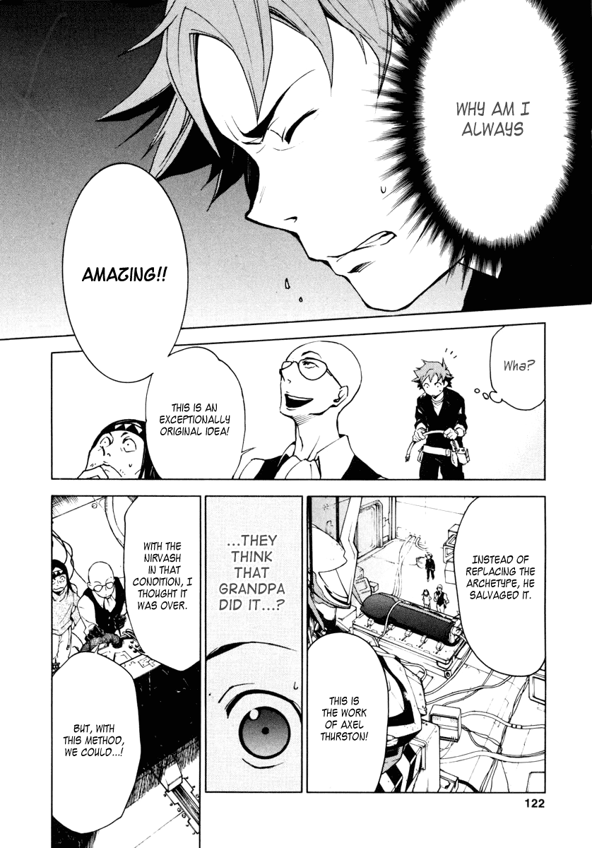 Eureka Seven Chapter 10.2 page 30 - Chapter 10 v2 : It is a child with adult alone alone
