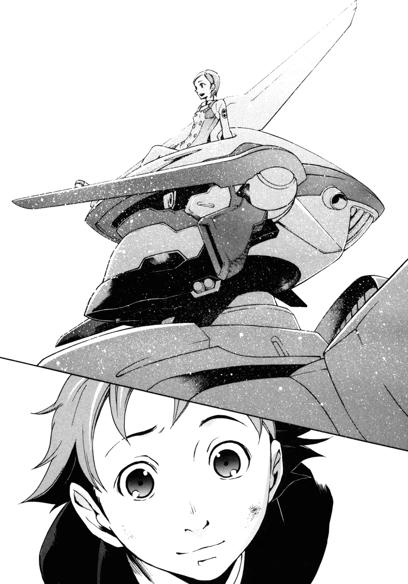 Eureka Seven Chapter 10.2 page 32 - Chapter 10 v2 : It is a child with adult alone alone