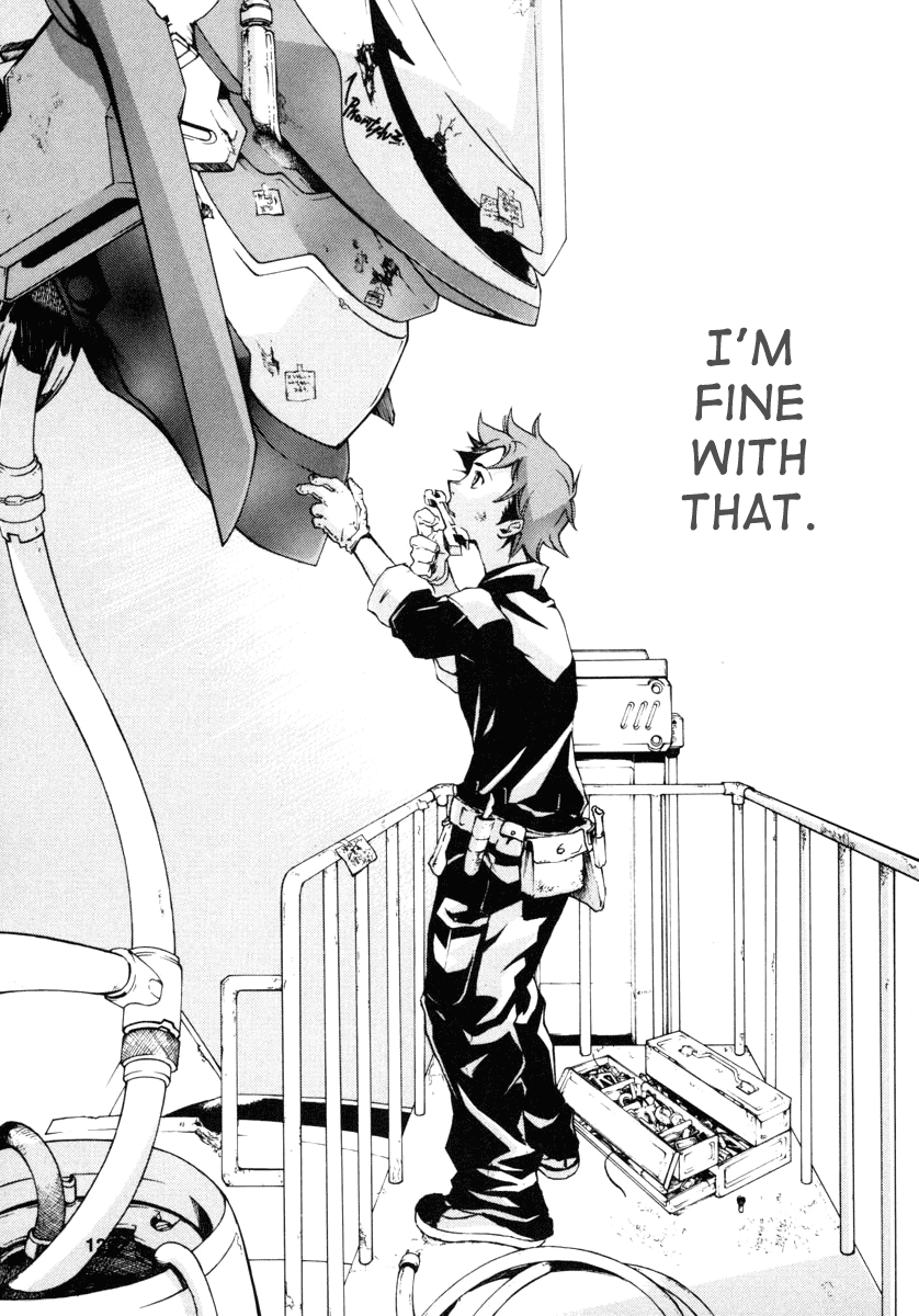Eureka Seven Chapter 10.2 page 37 - Chapter 10 v2 : It is a child with adult alone alone