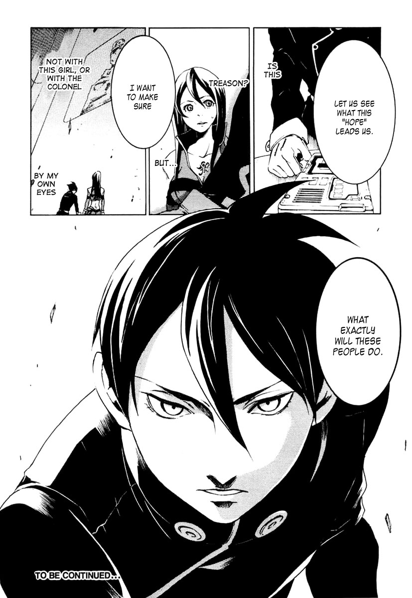 Eureka Seven Chapter 15.2 page 47 - Chapter 15 v2 : The Heretic Anthem