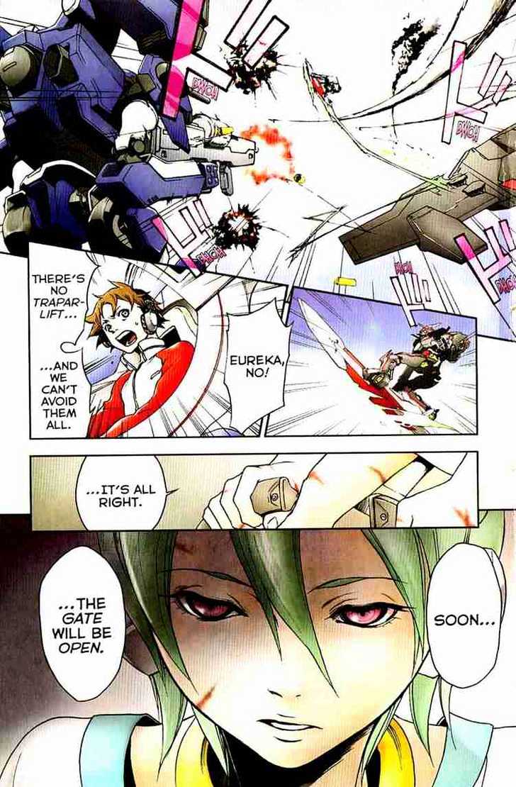 Eureka Seven Chapter 16 page 1 - Chapter 16 : right now