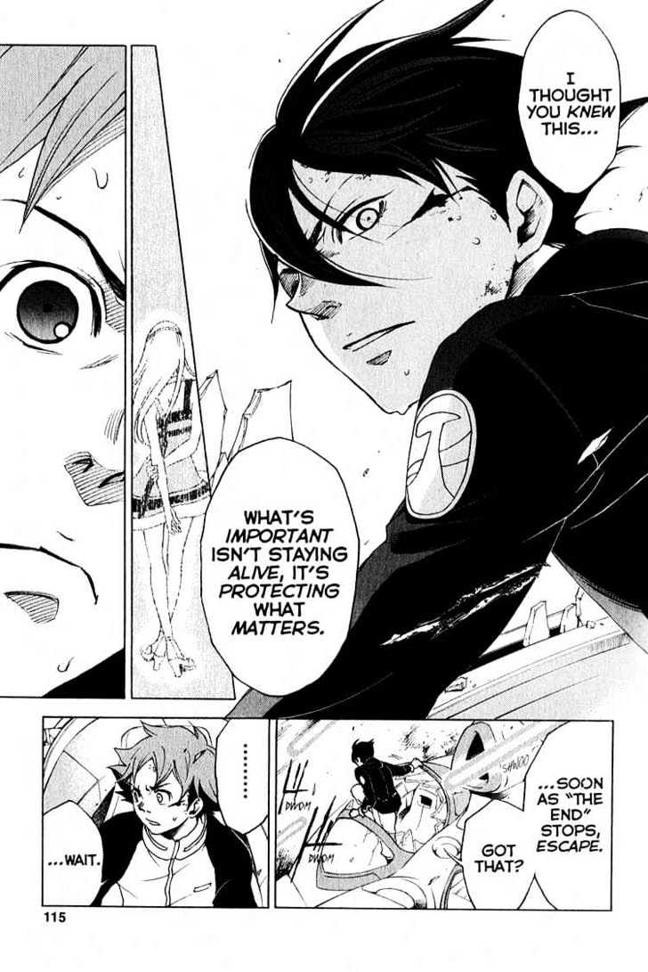 Eureka Seven Chapter 18 page 17 - Chapter 18 : if only i had a brian