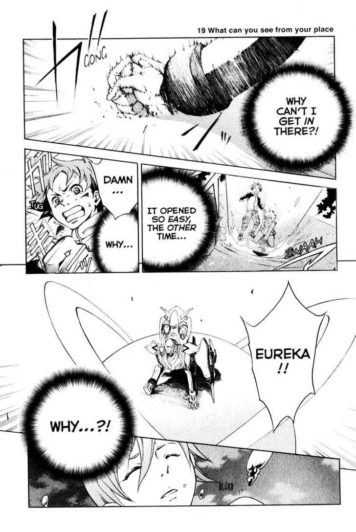 Eureka Seven Chapter 19 page 1 - Chapter 19 : what can you see from your place