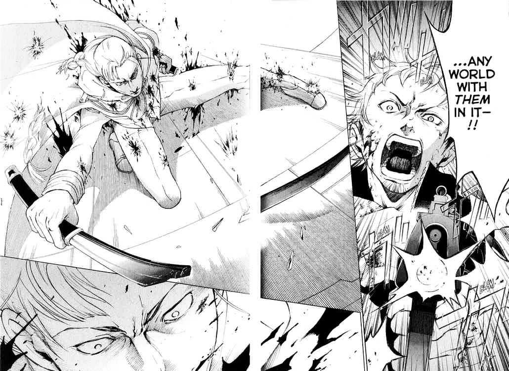 Eureka Seven Chapter 19 page 27 - Chapter 19 : what can you see from your place