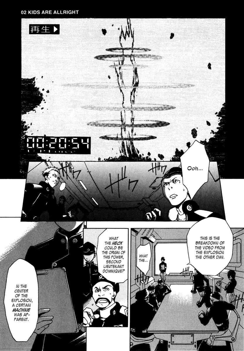 Eureka Seven Chapter 2.2 page 1 - Chapter 2 v2 : KIDS ARE ALLRIGHT