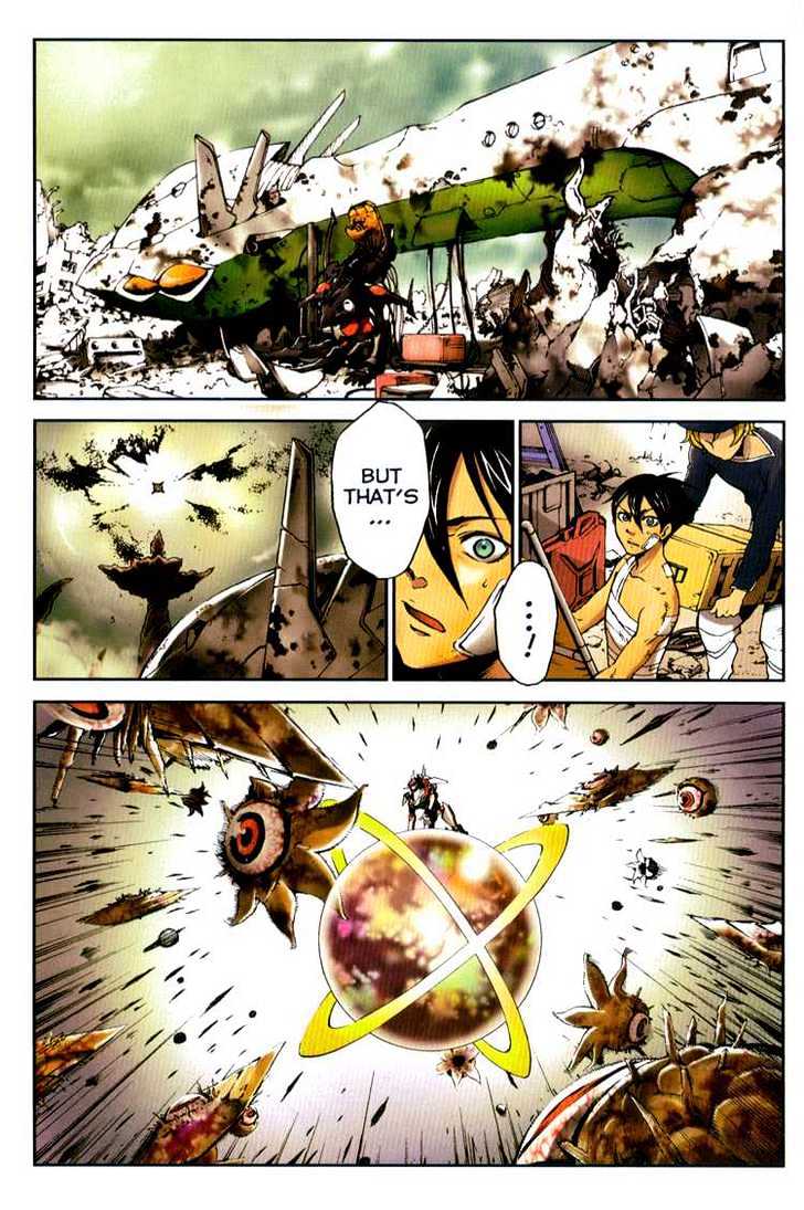 Eureka Seven Chapter 20 page 1 - Chapter 20 : the future is in our hands