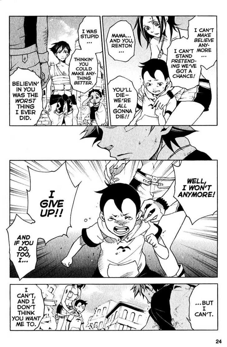 Eureka Seven Chapter 20 page 22 - Chapter 20 : the future is in our hands