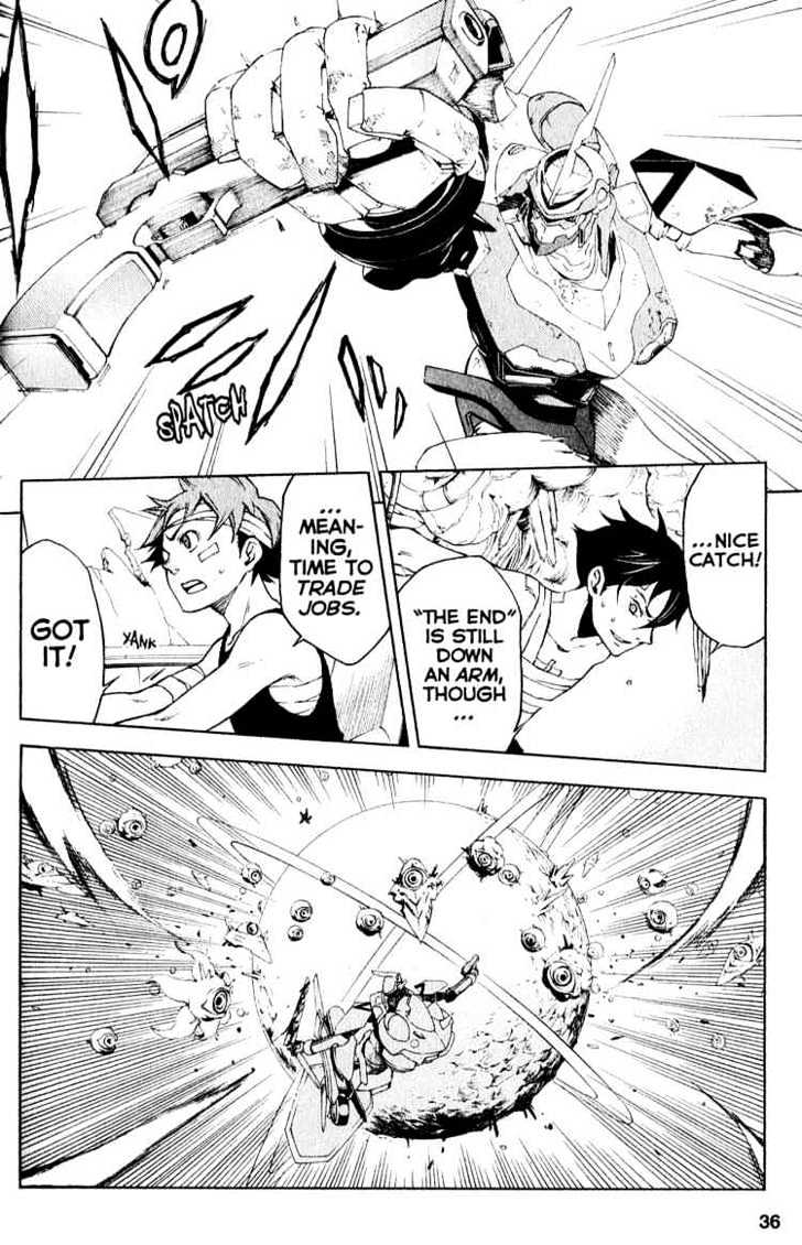 Eureka Seven Chapter 20 page 34 - Chapter 20 : the future is in our hands