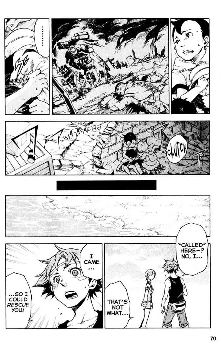 Eureka Seven Chapter 21 page 11 - Chapter 21 : the lost world