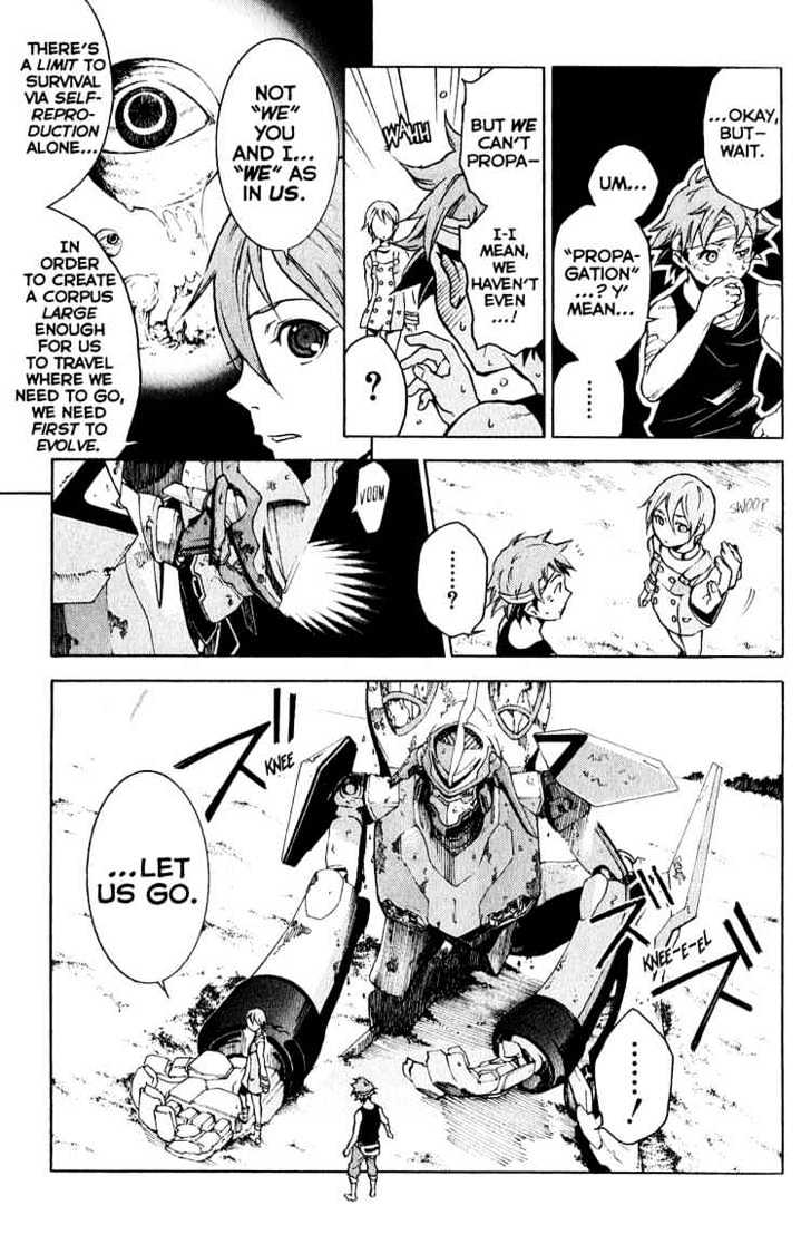 Eureka Seven Chapter 21 page 15 - Chapter 21 : the lost world
