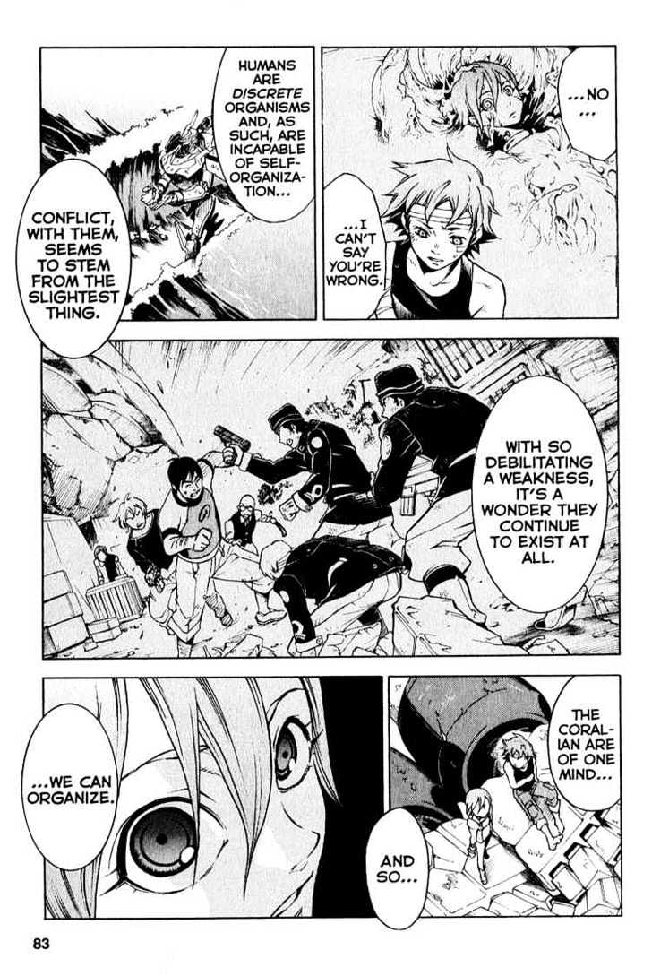 Eureka Seven Chapter 21 page 23 - Chapter 21 : the lost world