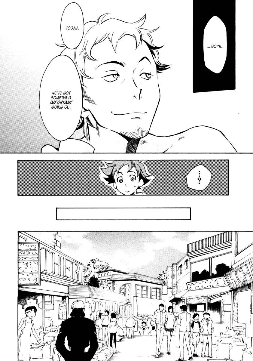 Eureka Seven Chapter 3.2 page 11 - Chapter 3 v2 : HOLIDAYS IN THE SUN