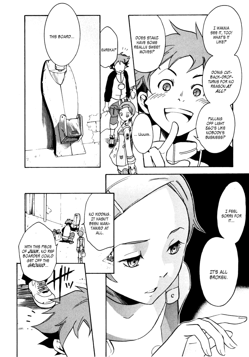 Eureka Seven Chapter 3.2 page 16 - Chapter 3 v2 : HOLIDAYS IN THE SUN