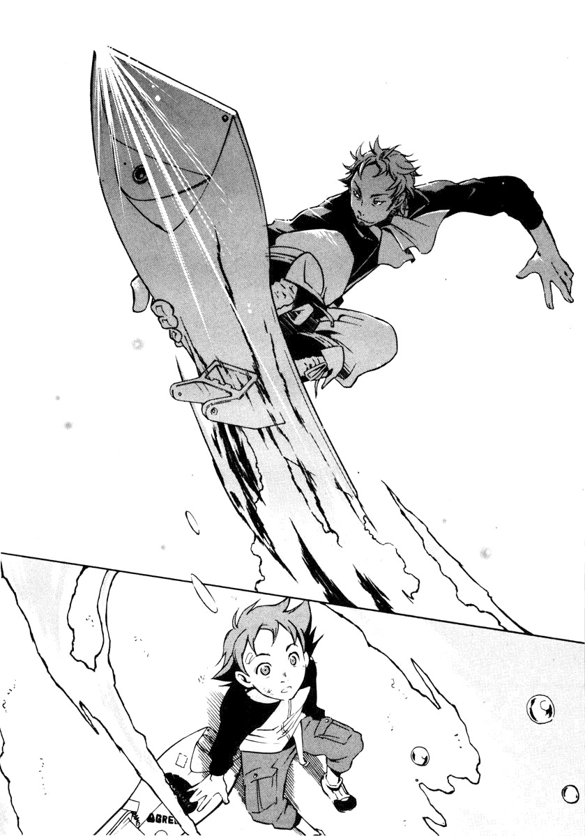Eureka Seven Chapter 3.2 page 32 - Chapter 3 v2 : HOLIDAYS IN THE SUN