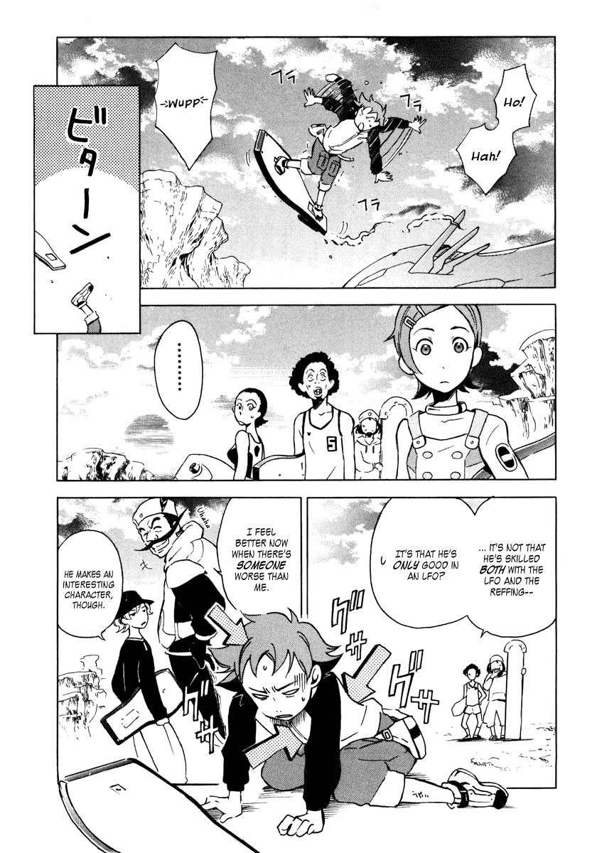Eureka Seven Chapter 3.2 page 35 - Chapter 3 v2 : HOLIDAYS IN THE SUN