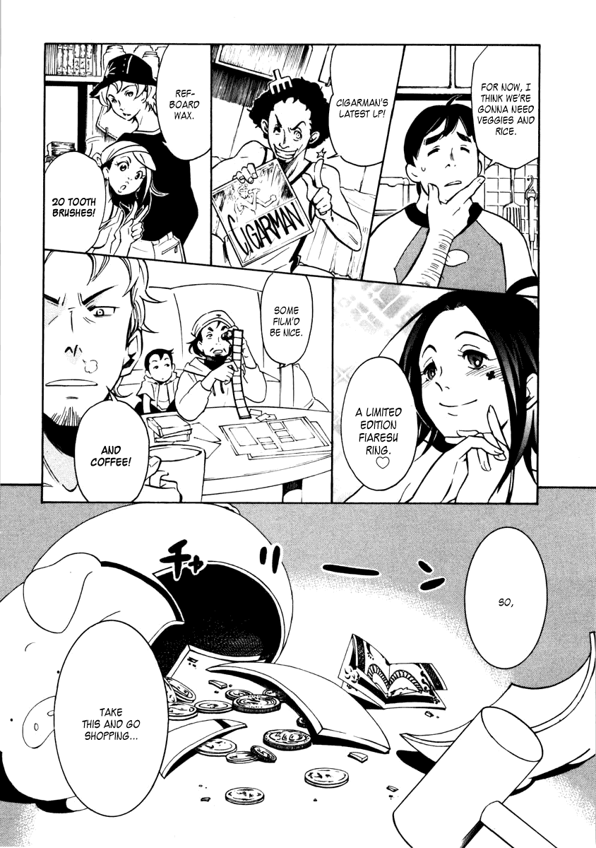 Eureka Seven Chapter 3.2 page 9 - Chapter 3 v2 : HOLIDAYS IN THE SUN