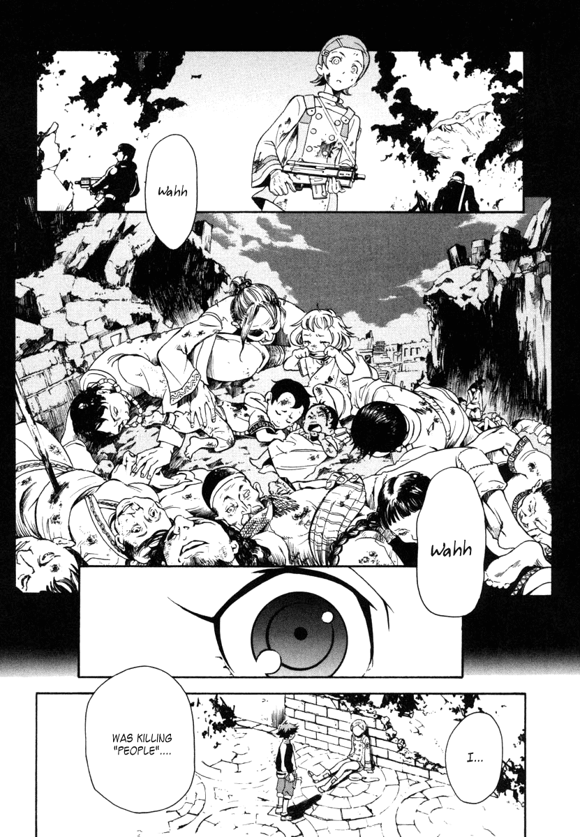 Eureka Seven Chapter 4.2 page 32 - Chapter 4 v2 : SILENCE BURNS