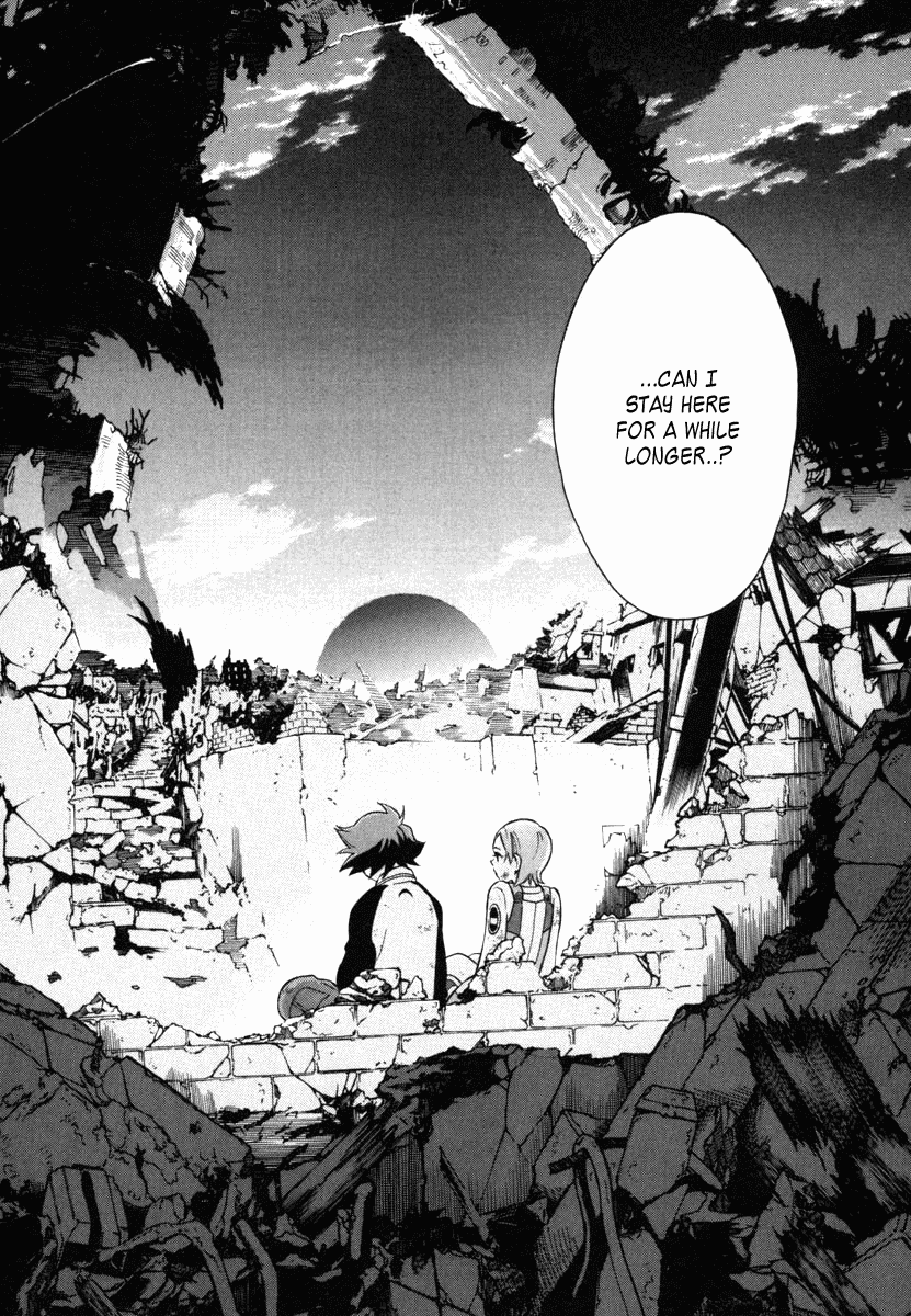 Eureka Seven Chapter 4.2 page 38 - Chapter 4 v2 : SILENCE BURNS