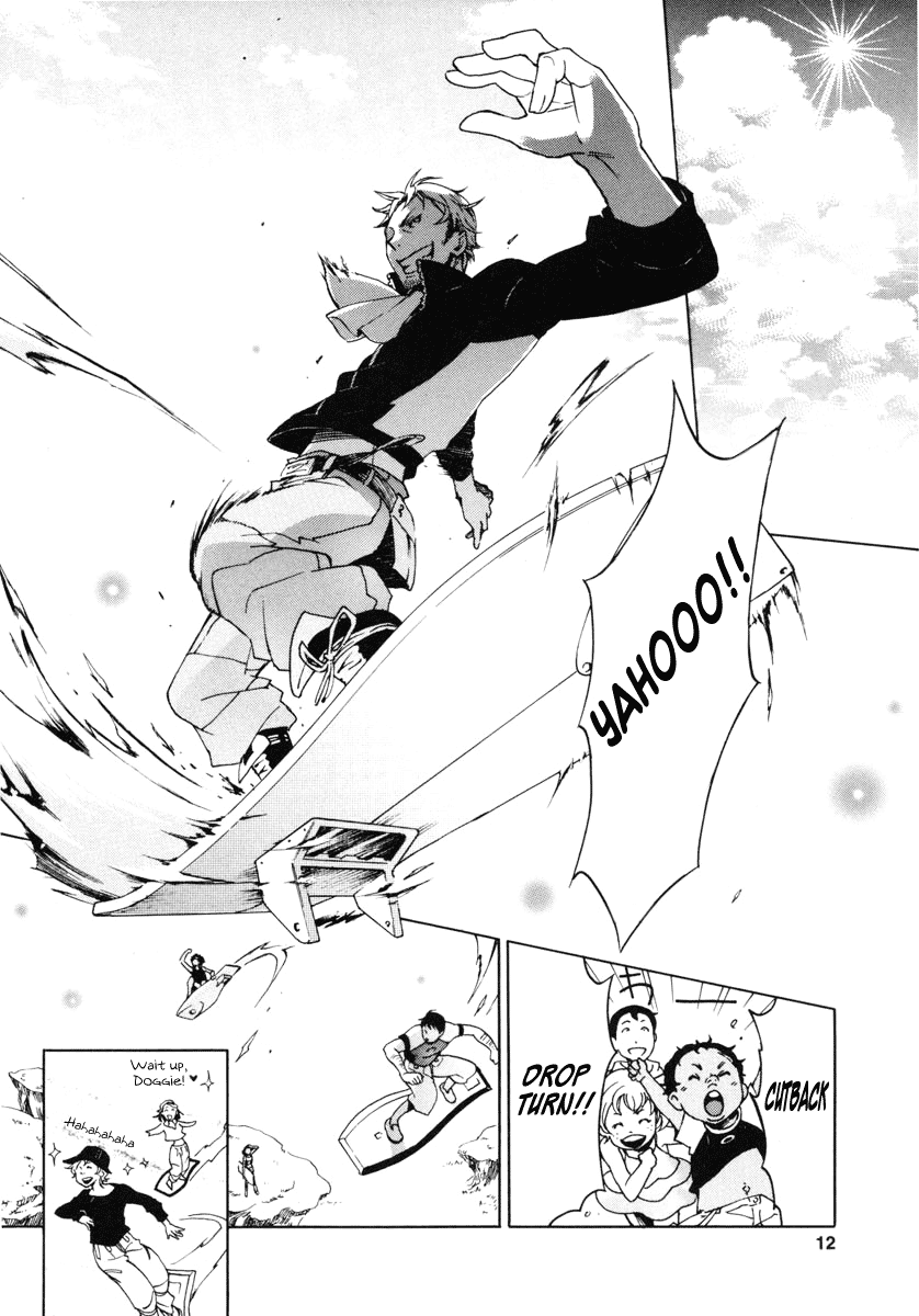 Eureka Seven Chapter 8.2 page 12 - Chapter 8 v2 : TWO MACHINE-GUNS