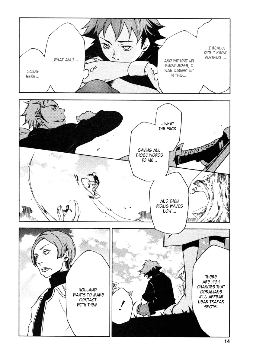 Eureka Seven Chapter 8.2 page 14 - Chapter 8 v2 : TWO MACHINE-GUNS