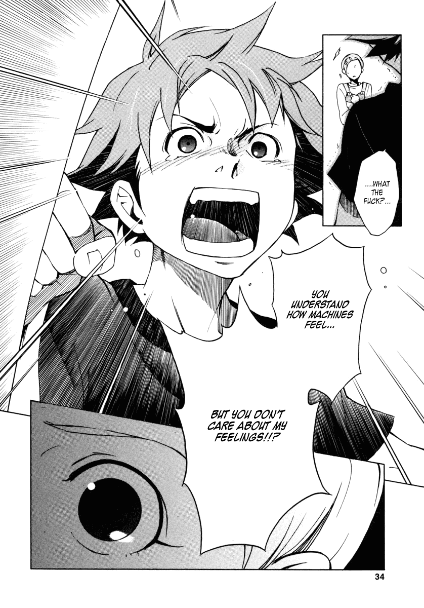 Eureka Seven Chapter 8.2 page 34 - Chapter 8 v2 : TWO MACHINE-GUNS