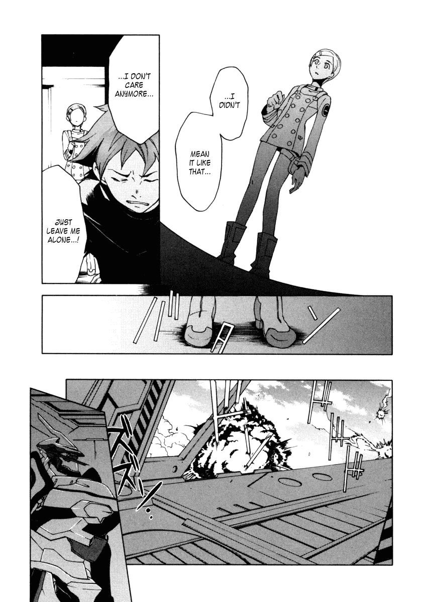 Eureka Seven Chapter 8.2 page 35 - Chapter 8 v2 : TWO MACHINE-GUNS