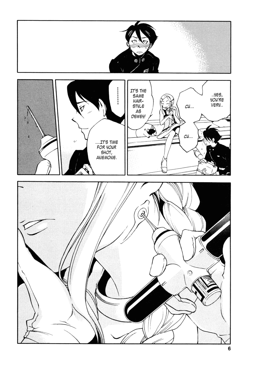 Eureka Seven Chapter 8.2 page 6 - Chapter 8 v2 : TWO MACHINE-GUNS