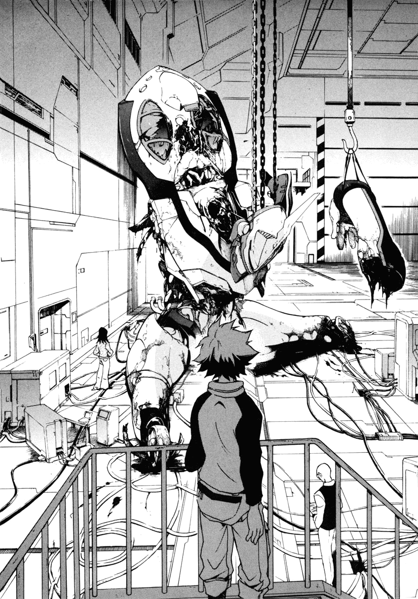 Eureka Seven Chapter 9.2 page 28 - Chapter 9 v2 : The World Shatters and Resonates in My Ears