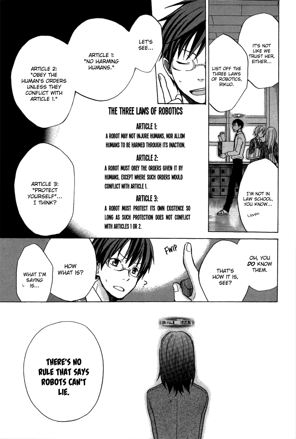 Eve no Jikan Chapter 3.2 page 5 - Chapter 3 v2 : EVE03 >> "Lie"