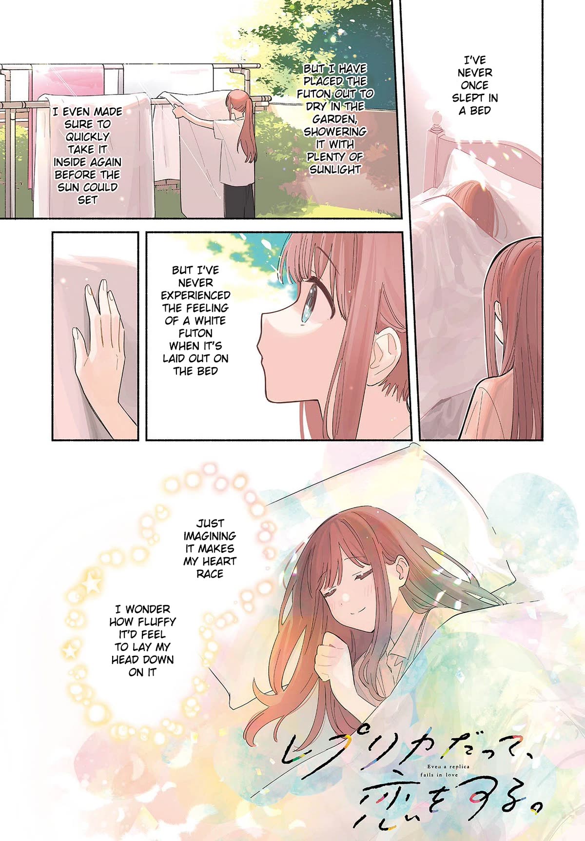 Even a Replica Falls in Love Chapter 1 page 1 - Chapter 1: A Spring Breeze in Early Summer