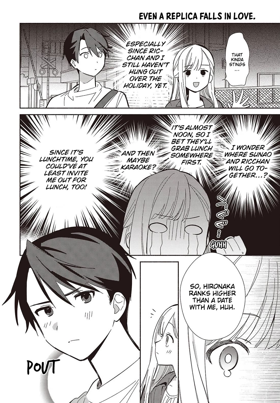 Even a Replica Falls in Love Chapter 15 page 12 - Chapter 15: Summer Rolls By, And The Autumn Wind Blows In...