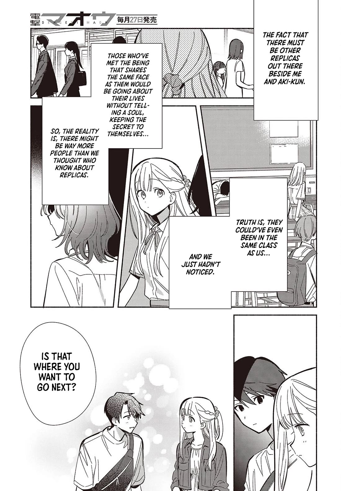 Even a Replica Falls in Love Chapter 15 page 5 - Chapter 15: Summer Rolls By, And The Autumn Wind Blows In...