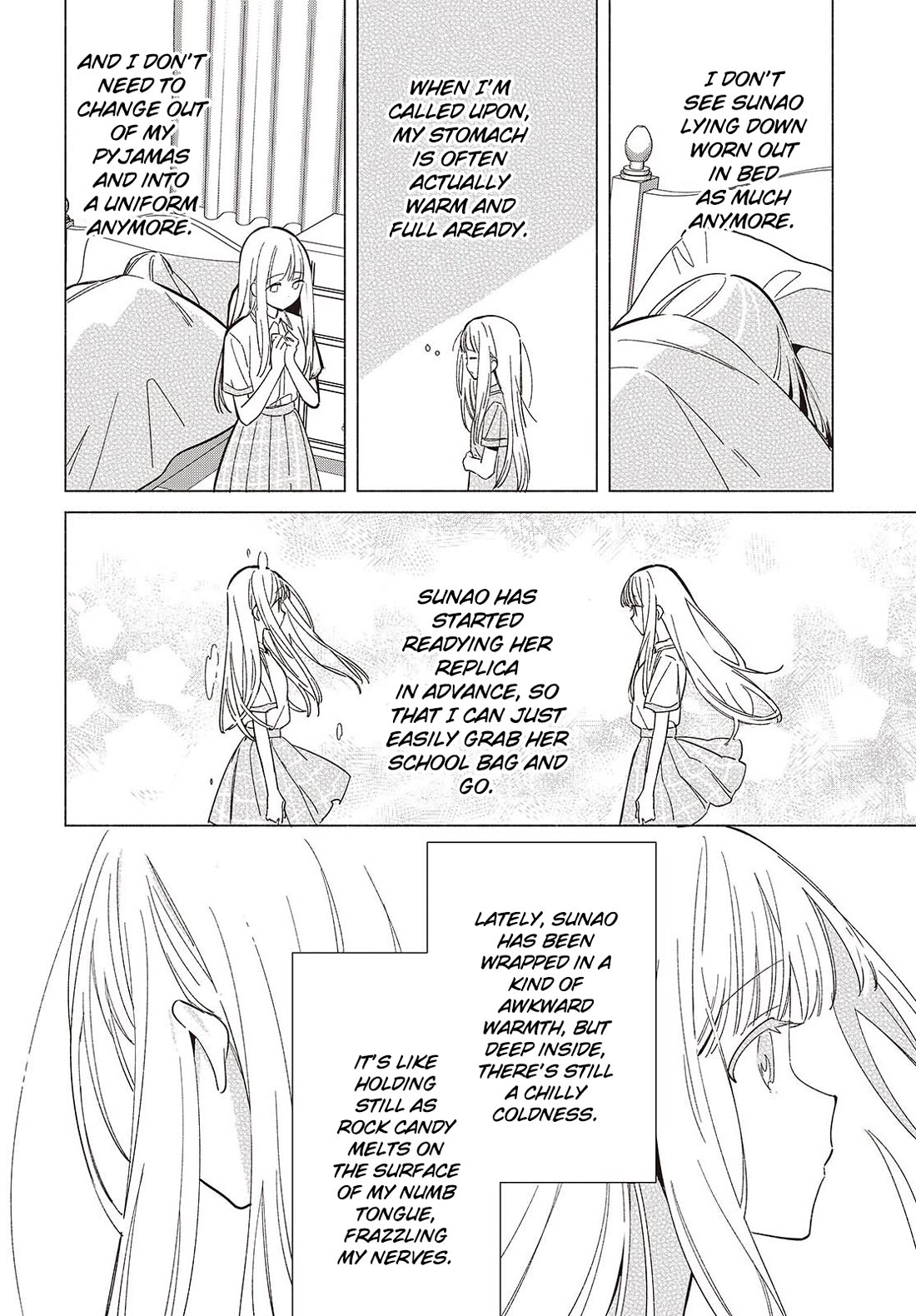Even a Replica Falls in Love Chapter 17 page 10 - Chapter 17: Out of the Frying Pan, Into the Fire