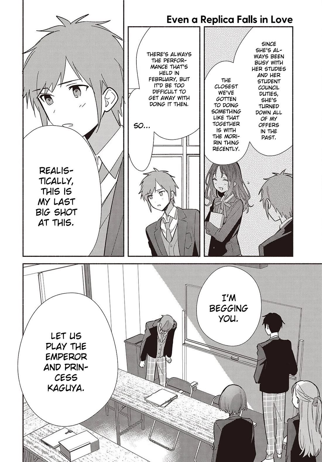 Even a Replica Falls in Love Chapter 17 page 28 - Chapter 17: Out of the Frying Pan, Into the Fire