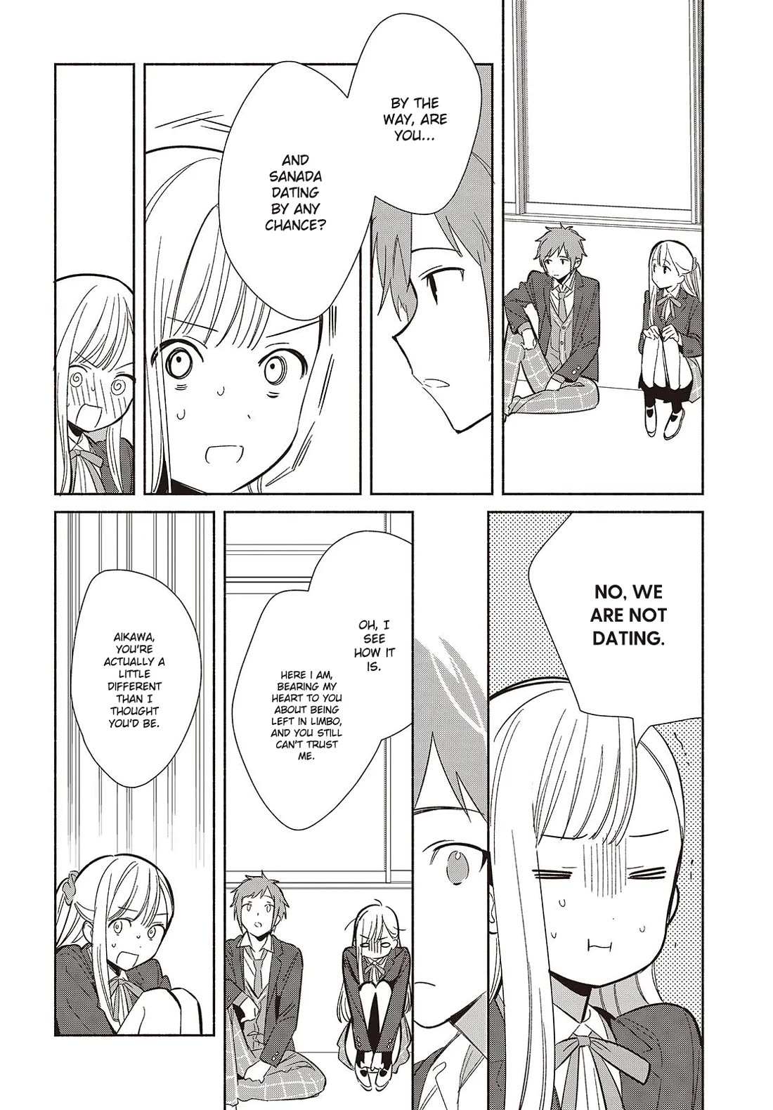 Even a Replica Falls in Love Chapter 21 page 12 - Chapter 21: We're Holding On