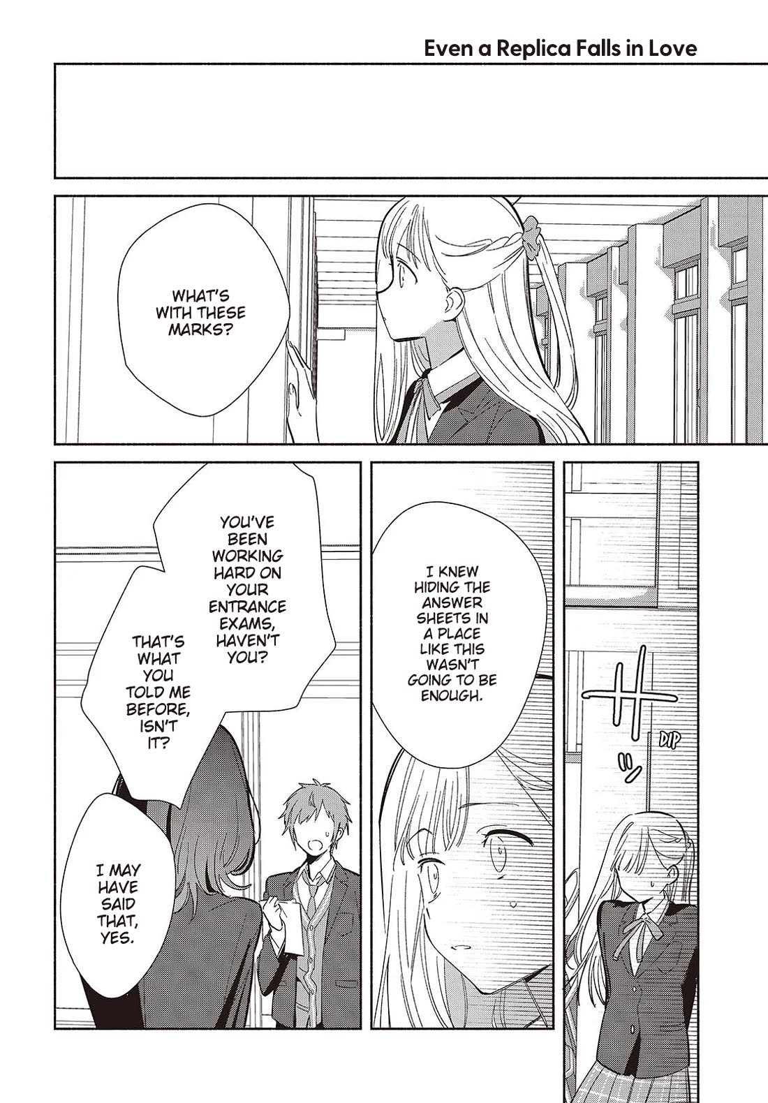 Even a Replica Falls in Love Chapter 21 page 2 - Chapter 21: We're Holding On