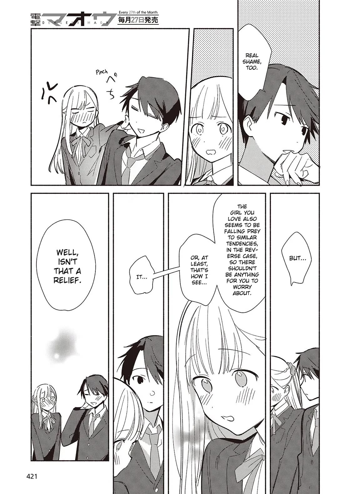 Even a Replica Falls in Love Chapter 21 page 23 - Chapter 21: We're Holding On