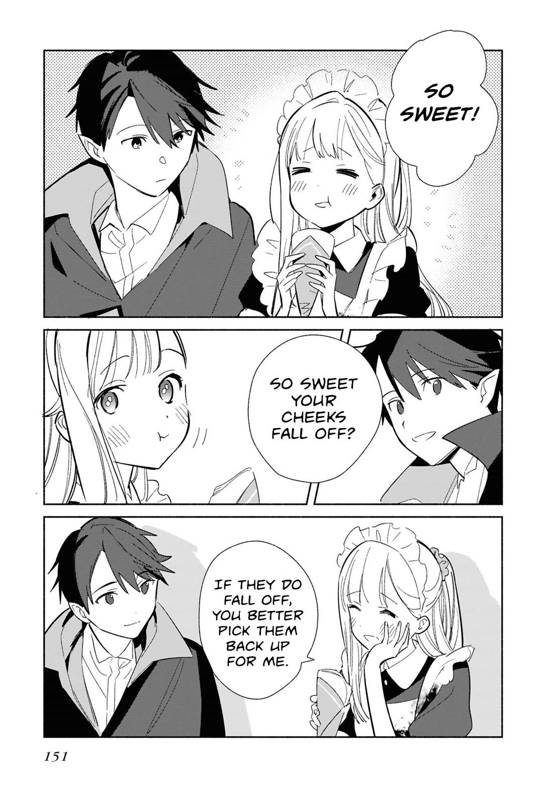 Even a Replica Falls in Love Chapter 25.5 page 5 - Chapter 25.5: Special Illustration - School Festival Date